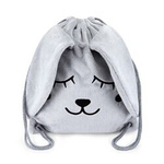 Plecako-Worek Szary Zając