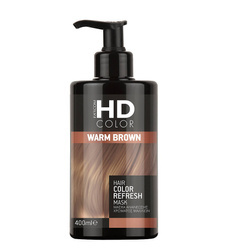 HD Hair Color Refresh maska koloryzująca - Warm Brown 400ml