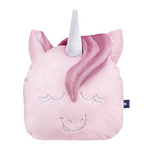 Poduszka dekoracyjna - pudrowy jednorożec