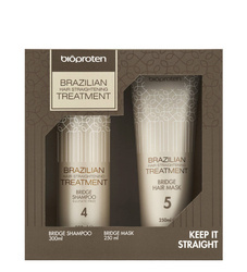 BIOPROTEN Brazilian Treatment zestaw do podtrzymywania (szampon 300ml, maska 250ml)