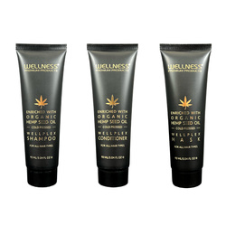 Zestaw WELLNESS PREMIUM PRODUCTS Wellplex (szampon, odżywka, maska) 90ml