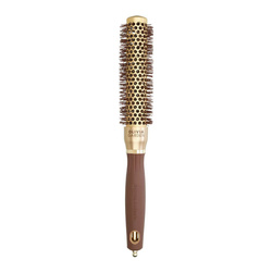 OLIVIA GARDEN Expert Blowout Speed Wavy Bristles Gold&brown 25 szczotka do włosów
