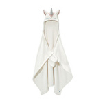 Koc z kapturem dla dzieci - jednorożec