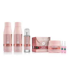 WELLNESS PREMIUM PRODUCTS VolumePLEX zestaw (szampon 500ml, odżywka 500ml, maska 500ml, olejek 100ml)