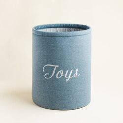 Kolekcja Timeless – Kosz na zabawki XL Toys Niebieski