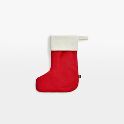 Skarpeta świąteczna – czerwona
