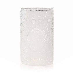 YANKEE CANDLE Sheridan - Floral Sandblasted Glass kominek do wosków