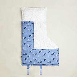 Śpiworek z kołderką "SnuggleSleep” Lavender Geese  - Small