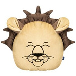 Poduszka lew 45x45 - piaskowy zwierzak