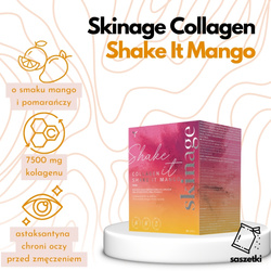 YASENKA Skinage Collagen Shake It Mango suplement diety 20 saszetek