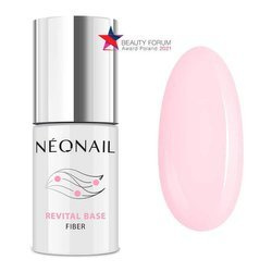 NEONAIL Baza hybrydowa Revital Base Fiber Rosy Blush 7,2 ml