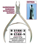 CĄŻKI KARBOWANE 3MM MAT.10CM B310X-3