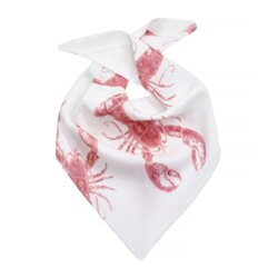 Trójkątna chusteczka pod szyję – Lobster Strawberry Pink