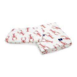 Pościel z wypełnieniem dla dzieci - Lobster Strawberry Pink