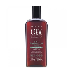 AMERICAN CREW 3w1 Chamomile&Pine Szampon żel pod prysznic odżywka zapach las iglasty 250ml