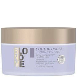 SCHWARZKOPF BlondMe Cool Blondes Neutralizing Mask maska neutralizująca 200ml