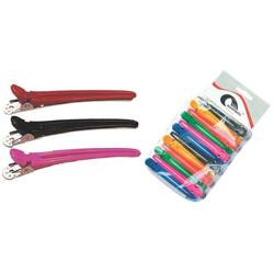 GORGOL klipsy metal / plastik długie 12szt. 24 01 412