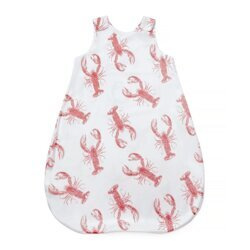 Letni śpiworek bambusowy 4-18 msc - Lobster Strawberry Pink