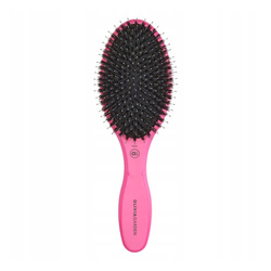 OLIVIA GARDEN Expert Care Oval Boar & Bristles Pink szczotka do włosów