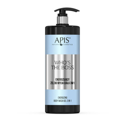 APIS WHOS THE BOSS Energizujący żel do mycia ciała 3w1 1000ml